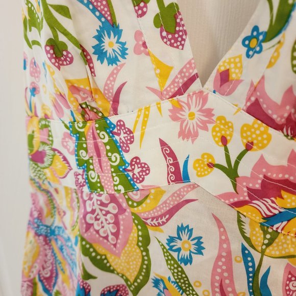 Paisley Multi-color Halter Top Size XS Laundry by Shelli Segal - Picture 12 of 16